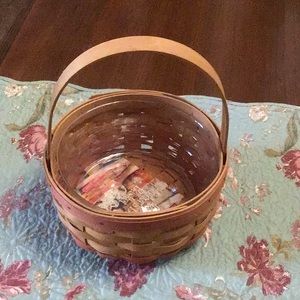 🧺 1998 Longaberger Mothers Day Rings & Things Basket 🧺
